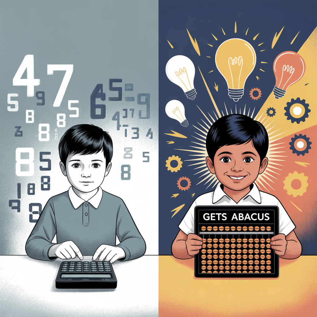 Excited students engaged during an interactive math session